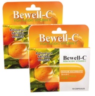 Bewell-C : The Non-Acidic Vitamin C 2 packs x 10 Capsules 20 capsules sodium ascorbate Bewell C