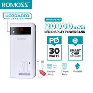 Romoss Sense 6PS Pro 20000 mAh Powerbank Original PD&amp;QC3.0 30W Two-way Fast Charging Power Bank