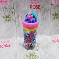 SMIGGLE junior Rainbow Drinking Water Bottle Children'sTALI with silicone Straw 440ml l BPAFREE