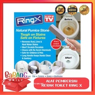 Toilet Plaque Cleaner Ceramic Toilet Brush Ring X Pumice Stone Toilet Pumice Stone