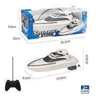 WERSLNG丨Boat RC Speed High Racer Water Toy Kids Submarine Boat RC Electric Gifts Boys RC Ship Boat R