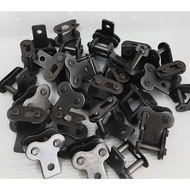 Chain Joint With Vertical Wings​ Full Size 08B 50 60 With Steel Attached To 1 Side Of The Wing