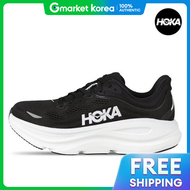 รองเทาวงผหญง Hoka Bondi 9 สดำขาว รนปกต 1162012-BWHT
