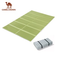 CAMEL CROWN Egg-Crate Moisture-Proof Pad Tent Ground Mat Outdoor Camping Seat Mat Foldable Double Si