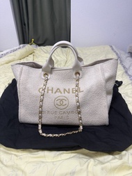 Chanel Deauville Tote Bag Large