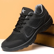 Sapatos ng mga lalaki New Style Physical Training Shoes Black Training Running Shoes Physical Fitnes