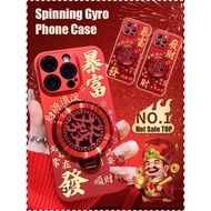 [360 Degree Rotation] Spinning Phone Case with Stand Phone Case/Stand/Spinning