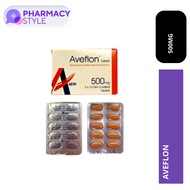 Aveflon Tablet 500mg STRIPS/ BOX EXP 31/ 4/25