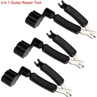 String Changing Tool String Changing Tool Ukulele Acoustic Electric Guitar Three-in-One String Winde