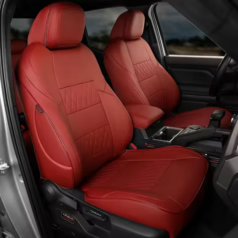 Toyota Tacoma Seat Covers for EKR Tacoma Car Seat Covers Custom Fit for Toyota Tacoma 2024-2026 Doub
