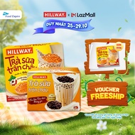Combo Hộp Trà Sữa Trân Châu Hillway Vị Truyền Thống & Hộp Trà Sữa Trân Châu Hoàng Kim Hillway Size L