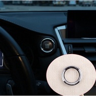 For Lexus NX200 RX200t CT200H ES200 300H 2016-2017 ABS Chrome Car Start Engine Stop Ring Trim Auto A