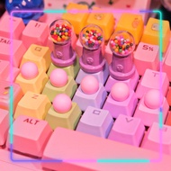 Gumball Machine Artisan Kawaii Keycaps for Mechanical Keyboard