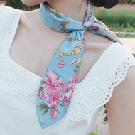 【絲巾禮盒】客製化禮物宮廷可愛風絲巾連絲巾扣禮物盒