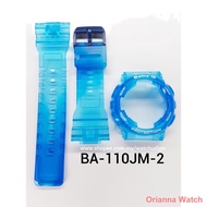 steel strap Aksesori ✐♨CASIO G-SHOCK BABY-G BAND AND BEZEL BA110 BA111 BA112 BA120 BA130 100% ORIGIN
