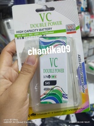 Batre DOBEL POWER EVERCOSS S45/ Batu Baterai Battery Double Power Cross Evercoss S45