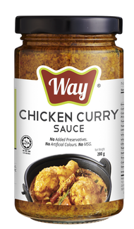 WAY Chicken Curry Sauce 2x200g
