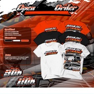 "IGUAZU X XTRAMZ" Bus T-shirt | Free Holot & Keychain Stickers | 24s Cotton Material Ink Screen Prin