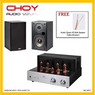 Yaqin MC-6P1P Vacuum Tube Amplifier + Polk Audio T15 Bookshelf Speakers