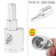 Car Audio Amp Input Reducer 0-2 GA 4-6 8-10 Gauge Amp Wire Reducer Terminal Power Ground Adapters Ni