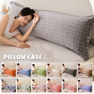 120/150/180cm Milk Velvet Warm Double Couple Long Pillowcase Bed Pillow Cover