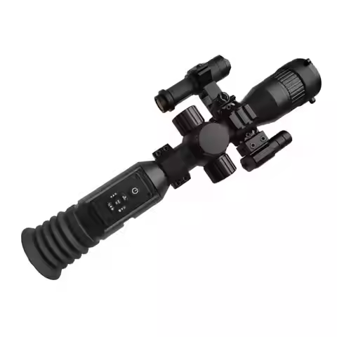 Digital Night Vision Rifle Scope for Hunting 2-8X Zoom HD Day/Night Hunting Scope Monocular with Cro