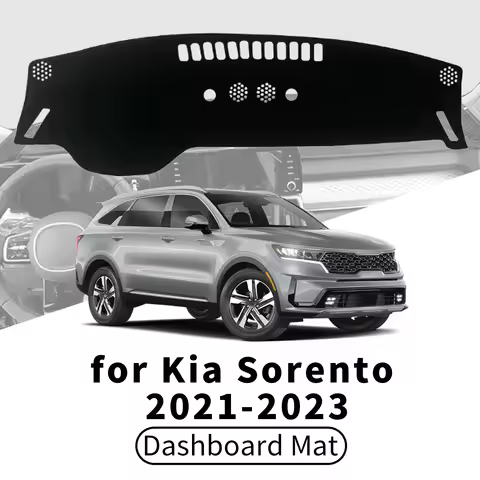 for Kia Sorento 2021 2022 2023 MQ4 Car Dashboard Cover Dashmat Sunshade Anti‑UV Anti‑Glare Dash Mat 