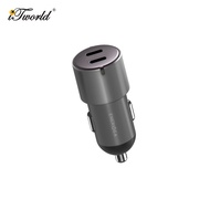 ENERGEA AluDrive USB-C Duo Port Aluminium 66W Car Charger 6957879424755