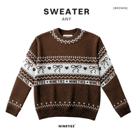 Nineties Design : Class Of Nineties Sweater  เสื้อสเวตเตอร์ ไหมพรม รุ่น Any