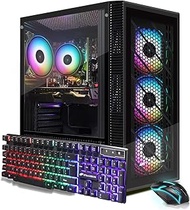STGAubron Gaming Desktop PC, Radeon RX 580 16G GDDR5, Intel Core i5-9400F up to 4.1GHz, 16G RAM, 1T 
