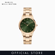 Daniel Wellington Iconic Link Emerald Watch 28/32/36mm Rose gold - Green dial - Watch for women and men - Unisex watch - DW official - Fashion watch