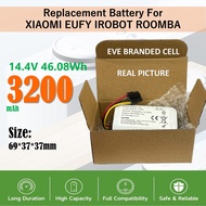 2600mAh 3200mAh Battery Replacement for Xiaomi E5 E10 E10C MOP2 LITE MJSTL iRobot Eufy L50 L60 L60Hy