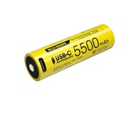Nitecore NL2155HPR 5500mAh 21700 USB-C Rechargeable Battery Max 20A