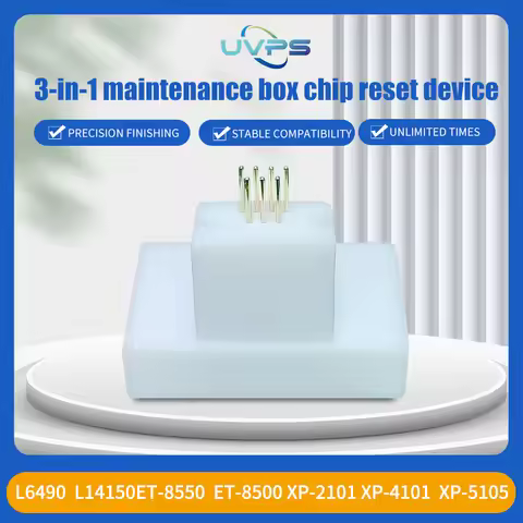 1pcs T04D1 C9345 C9344 3-in-1 Maintenance Tank with original Chip Resetter For Epson L6490 L14150ET-