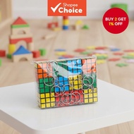 12Pcs 3x3 Mini Cube Key Ring Magic Cube Speed Cube Toys for Kids