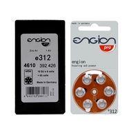 Hearing Aid Battery E10/E312/E13/E675 German Original Zinc Air Button Electronic 1.4V