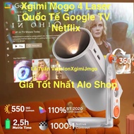 Xgimi Mogo 4 Laser Projector. Free Google TV Netflix International Bag, 2.5h Battery inbox shop. 12 