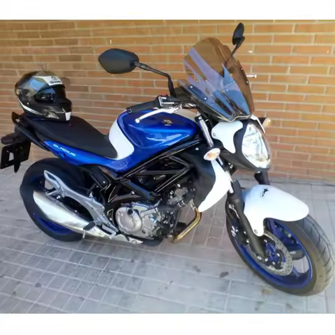 Street Bikes Wind Deflectors Windshield Windscreen For 2009 - 2016 Suzuki Gladius 650 SFV650 400 SFV