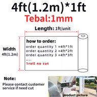 Atap Transparent/Atap Cerah Lutsinar/RATA 1mm Polycarbonate Greenhouse Sheets / PC FLAT TRANSPARENT