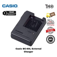 Casio BC-60L External Charger for Casio NP-60 Rechargeable Battery ( 1 Year Warranty )