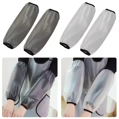 Waterproof Sleeves Long Oversized Solid Color Anti-oil Clean To Protective Multipurpose Easy Sleeves