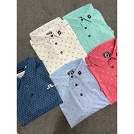 Elastic elastic golf polo shirt absorbs sweat well