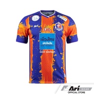 เสื้อกีฬาแขนสั้น ลายทีมชาติฟุตบอล Ari Port F.C 2023 2023 ชุดเหย้า สีฟ้า ส้ม