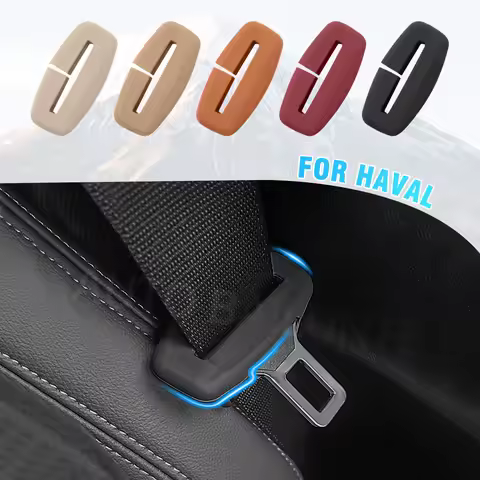 For Haval M1 M2 M4 H2 H3 H5 H6 H7 3rd Gen GT Car Seat Belt Buckle Protector Cover Soft Silicone Inte