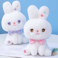 plushie anime plushie plushie cat plushie penguin Bintang Comel Bunny Doll Anak Patung Arnab Putih Kecil Plush Mainan Hadiah Hari Jadi Kanak-kanak Perempuan Boneka Kain Bantal