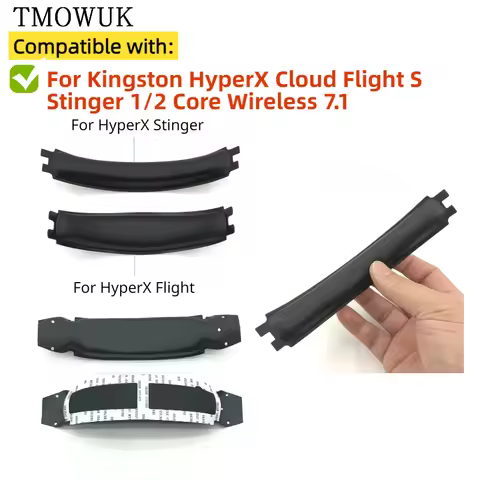 Removeable Headband For Kingston HyperX Cloud Flight S Stinger 1/2 Core Wireless 7.1 Headphones Repl