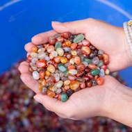 Multi-Colored Agate Pebbles for Aquarium Decoration and Decoration