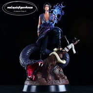 🔥READY STOCK🔥32CM NARUTO BURNING WIND UCHIHA SASUKE OROCHIMARU COPY RESIN GK FIGURE STATUE MODEL 火影忍