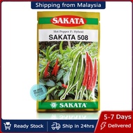 (5gm) +-750 Biji F1 Sakata 508 Cili Api Cili Padi Benih Sakata / Hot Pepper
