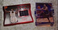 球星球衣 異形切割 燙銀 超厚 透明 卡 套裝或自選 Stephen Curry CLEAR Festus Ezeli JERSEY #/99 PATCH Die-Cut Panini LUXE Cl